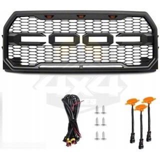 Atrapa grilla Ford F-150 2015–2017 w stylu Raptora z LED — TXMQ 1701-1
