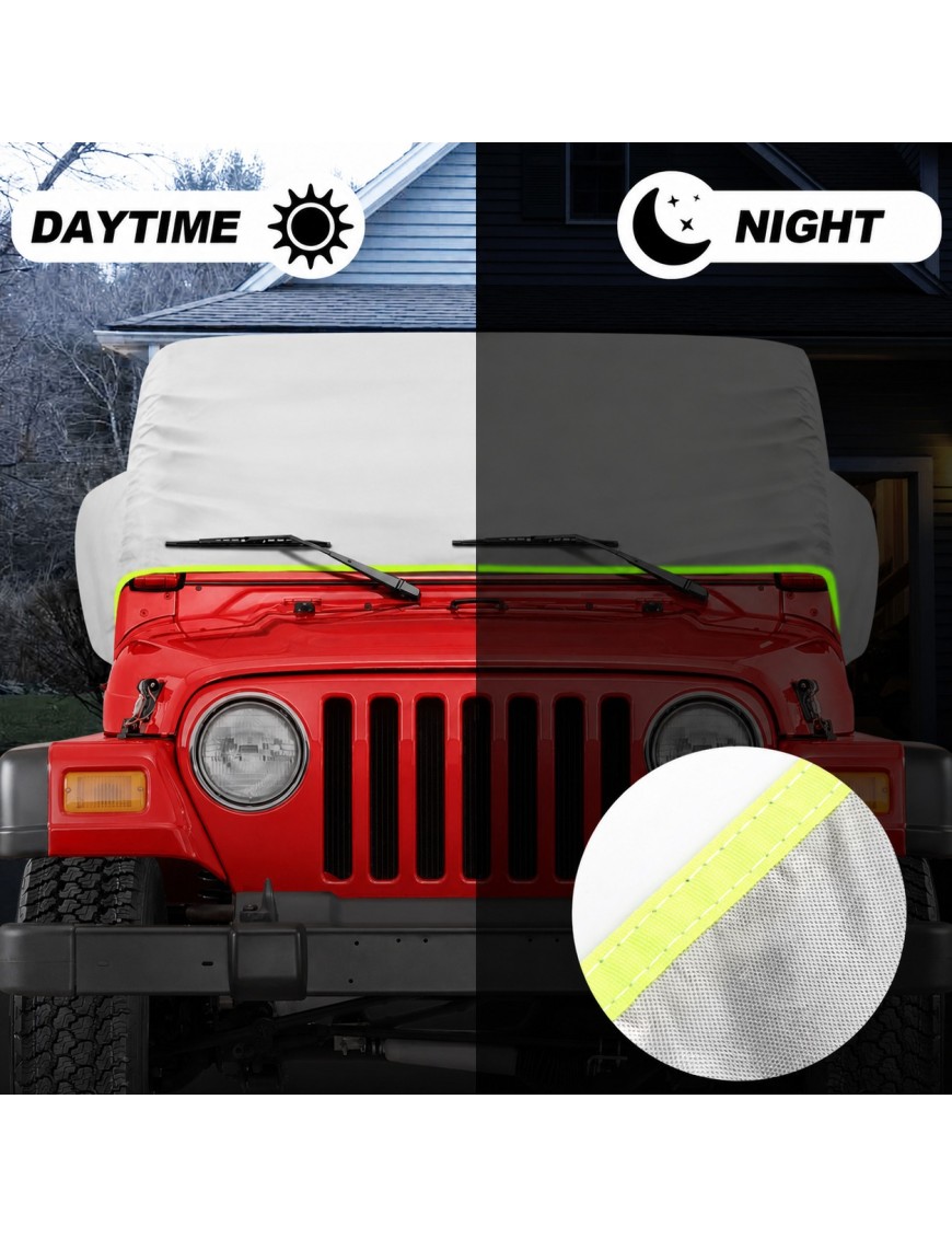 Pokrowiec kabiny Jeep Wrangler TJ, poliester 210D Oxford