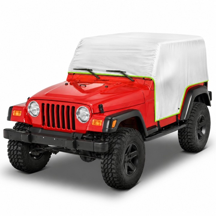 Pokrowiec kabiny Jeep Wrangler TJ, poliester 210D Oxford - ujęcie 2