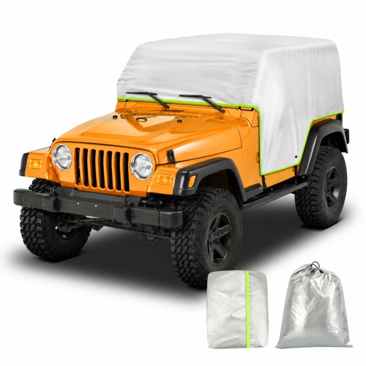 Pokrowiec kabiny Jeep Wrangler TJ, poliester 210D Oxford - ujęcie 4