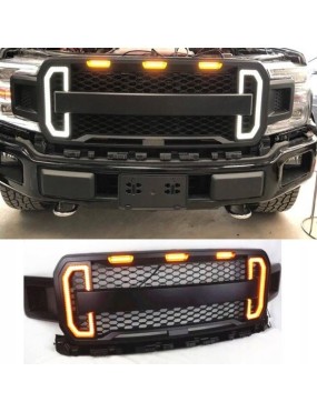 Atrapa grilla z LED Ford...