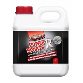 Evans Power Sports R – bezwodny płyn chłodniczy 2 l, motocykle szosowe i wyścigowe