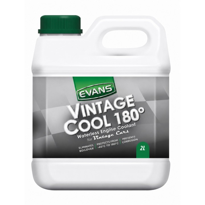 Evans Vintage Cool 180 – bezwodny płyn chłodniczy 2 l, samochody zabytkowe