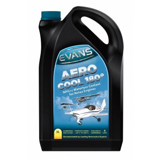 Evans Aero Cool 180 – bezwodny płyn chłodniczy 25 l, silniki lotnicze Rotax