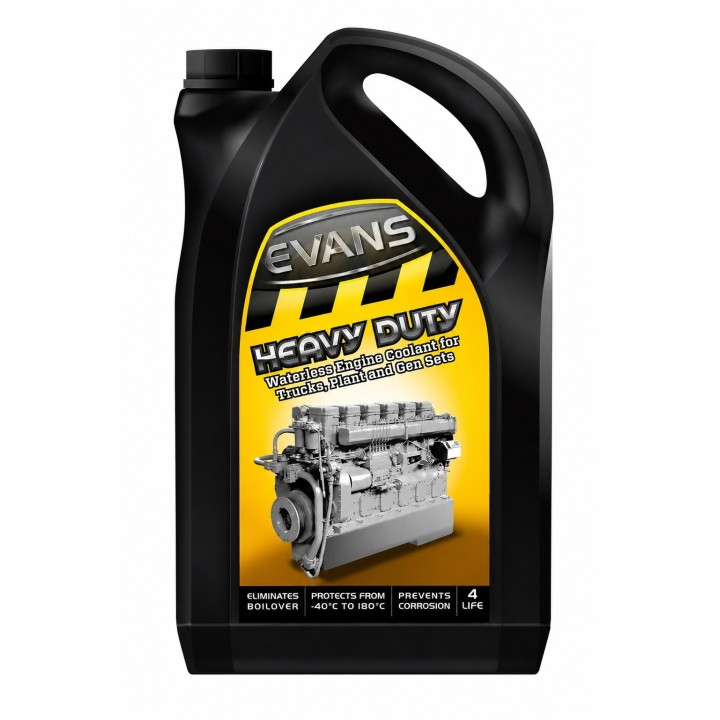 Evans Heavy Duty – bezwodny płyn chłodniczy 25 l, samochody ciężarowe, maszyny i agregaty
