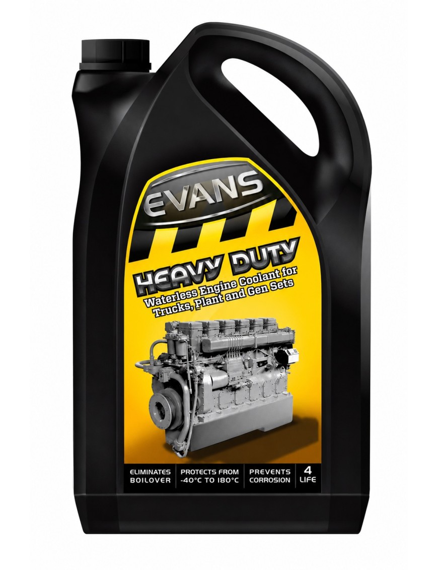 Evans Heavy Duty – bezwodny płyn chłodniczy 205 l, samochody ciężarowe, maszyny i agregaty