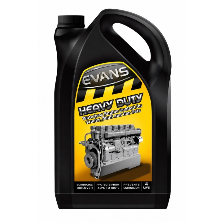 Evans Heavy Duty – bezwodny płyn chłodniczy 205 l, samochody ciężarowe, maszyny i agregaty