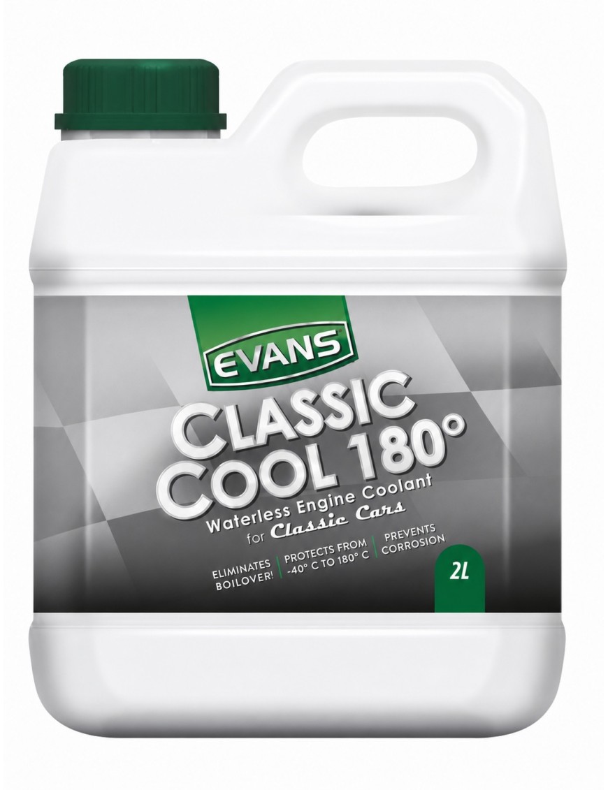 Evans Classic Cool 180 – bezwodny płyn chłodniczy 2 l, samochody klasyczne