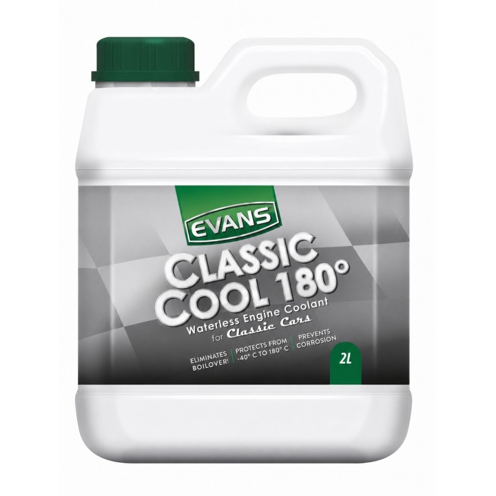 Evans Classic Cool 180 – bezwodny płyn chłodniczy 2 l, samochody klasyczne