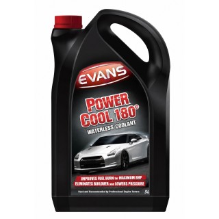 Evans Power Cool 180 – bezwodny płyn chłodniczy 5 l, samochody rajdowe i wyścigowe