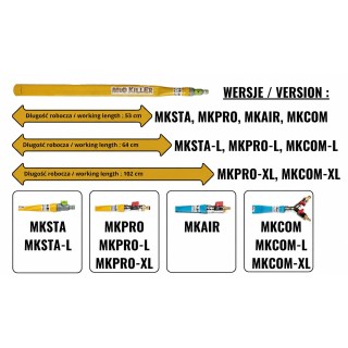 MudKiller MKSTA-L lanca do mycia chłodnic 64 cm – Toyota - ujęcie 2
