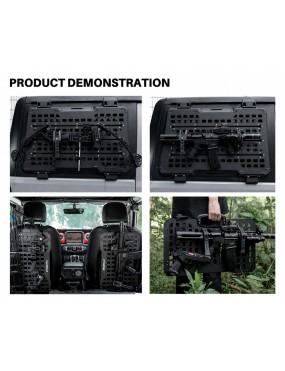 Uchwyty uniwersalne do paneli molle, komplet 2 szt. – Jeep Wrangler JLU, Gladiator, Ford Bronco