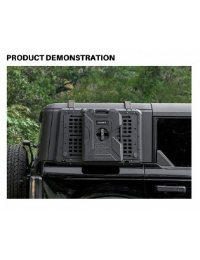 Mocowanie kanistra do paneli molle – Jeep Wrangler JLU, Gladiator, Ford Bronco