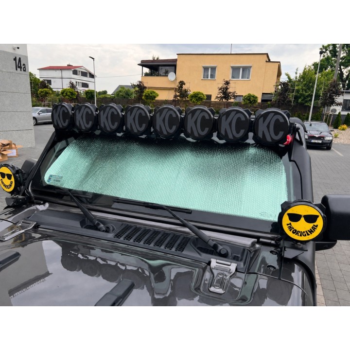 Osłona przeciwsłoneczna szyby czołowej – Jeep Wrangler JL/JLU 2018+, Gladiator JT 2020+ - ujęcie 5