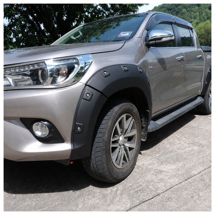 Poszerzenia nadkoli - fender flares - lldpe snakeman 4WD — Toyota Hilux Vigo (SNFF024) - ujęcie 2