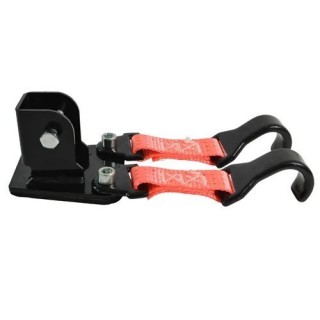Adapter podnośnika hi-lift z boku – kwadratowa tuleja mocująca i śruba zaciskowa