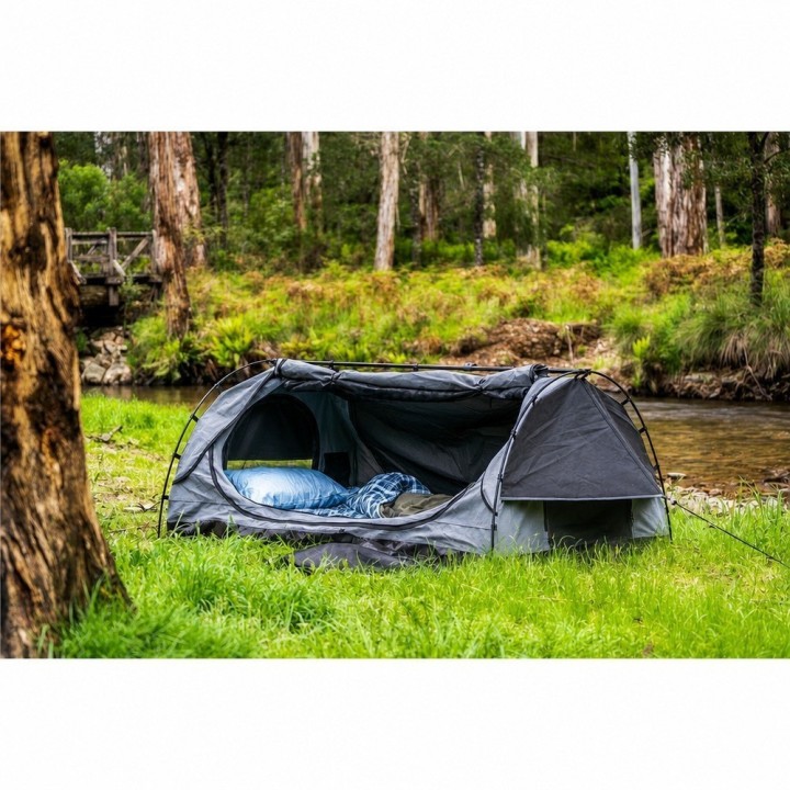 2 osobowy namiot turystyczny z materacem ridge POLE swags Ironman 4x4 (ISWAG0034) - ujęcie 6