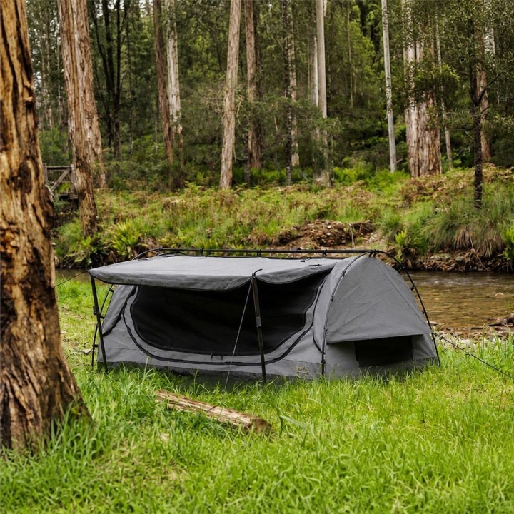 2 osobowy namiot turystyczny z materacem ridge POLE swags Ironman 4x4 (ISWAG0034) - ujęcie 7