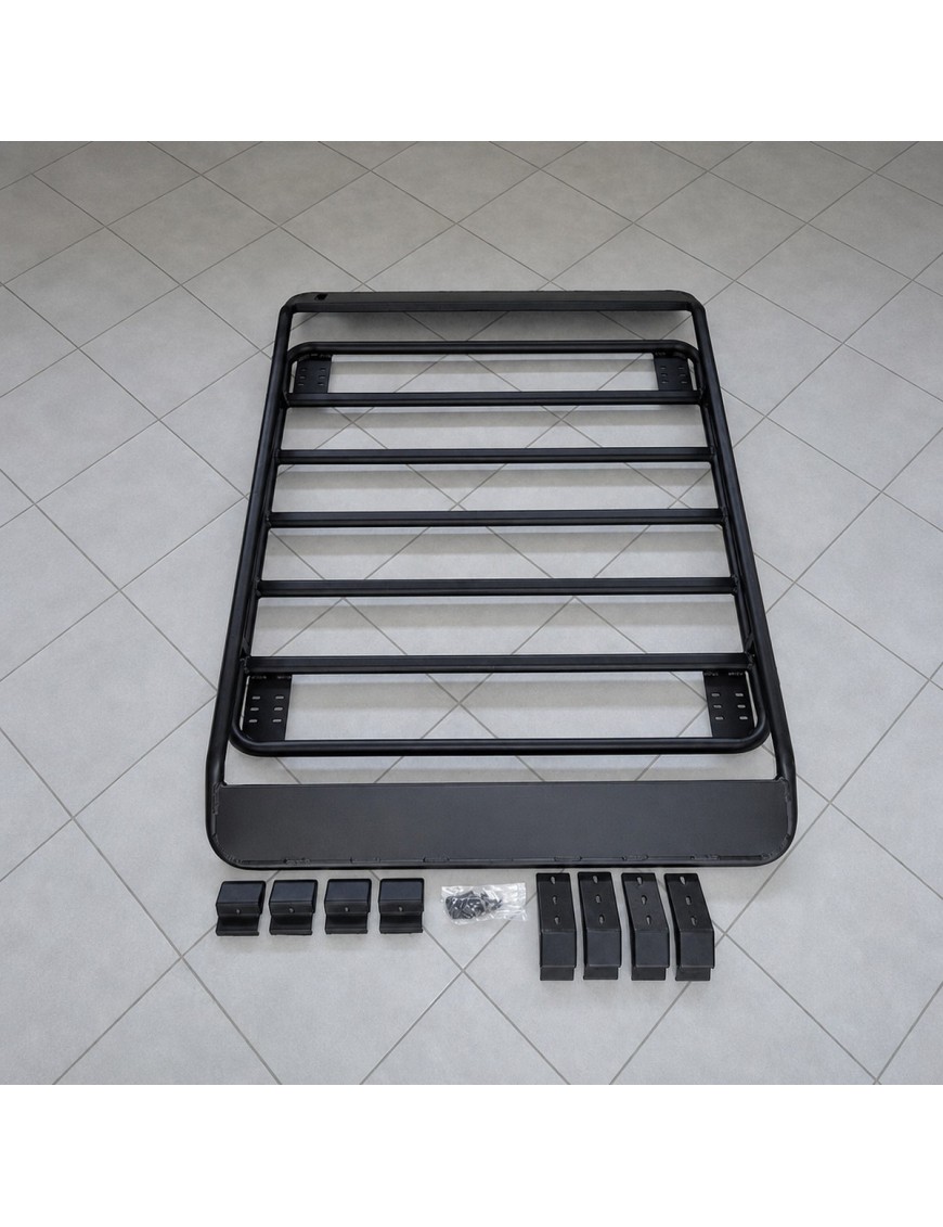 Bagażnik dachowy aluminiowy z relingami Snakeman 4WD — Suzuki Jimny (SNR04)