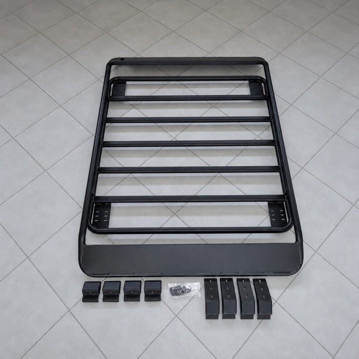 Bagażnik dachowy aluminiowy z relingami Snakeman 4WD — Suzuki Jimny (SNR04) - ujęcie 3
