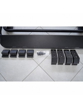 Bagażnik dachowy aluminiowy z relingami Snakeman 4WD — Suzuki Jimny (SNR04)