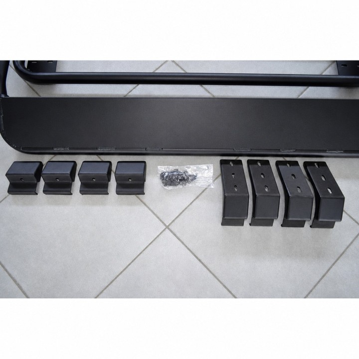 Bagażnik dachowy aluminiowy z relingami Snakeman 4WD — Suzuki Jimny (SNR04) - ujęcie 4