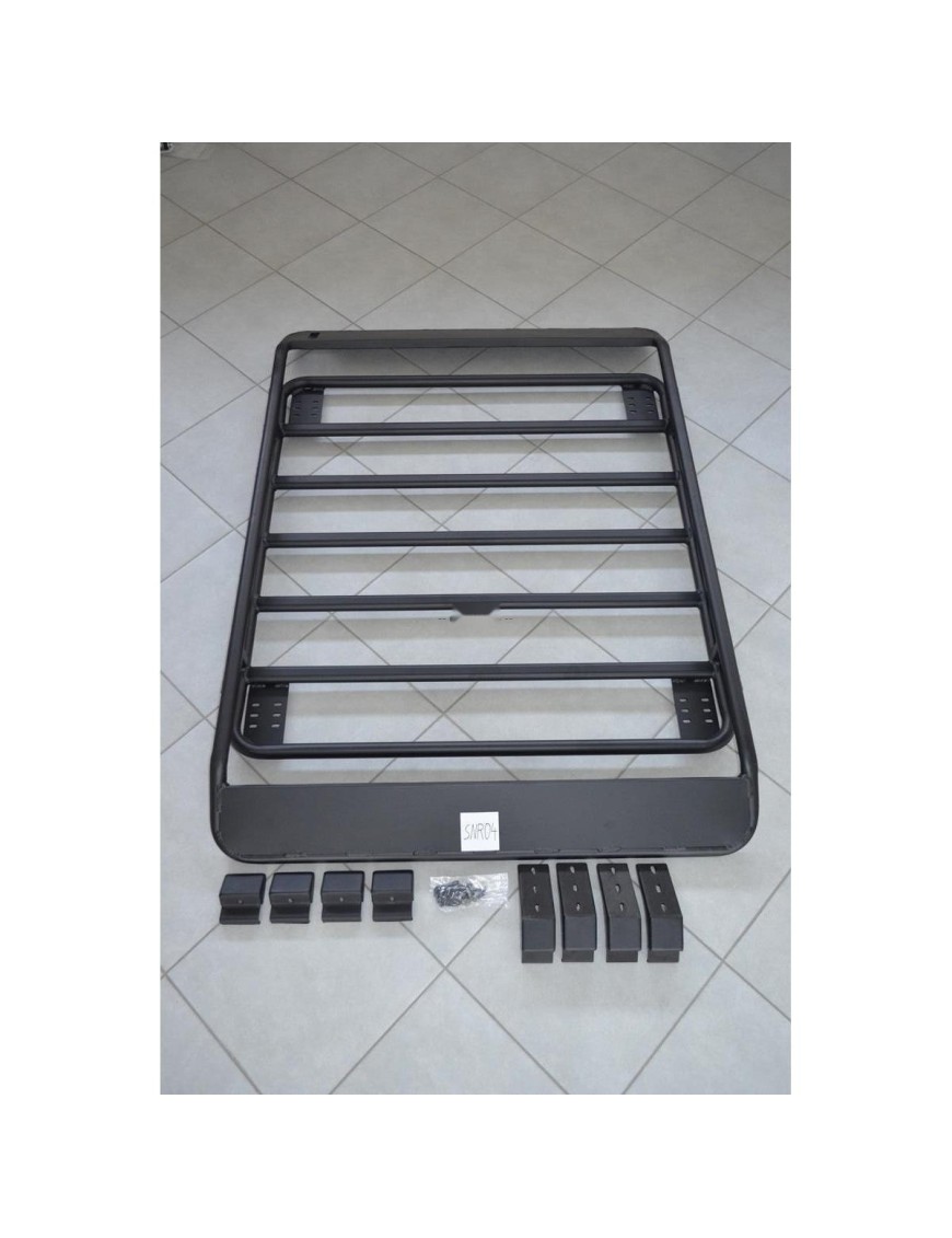 Bagażnik dachowy aluminiowy z relingami Snakeman 4WD — Suzuki Jimny (SNR04)
