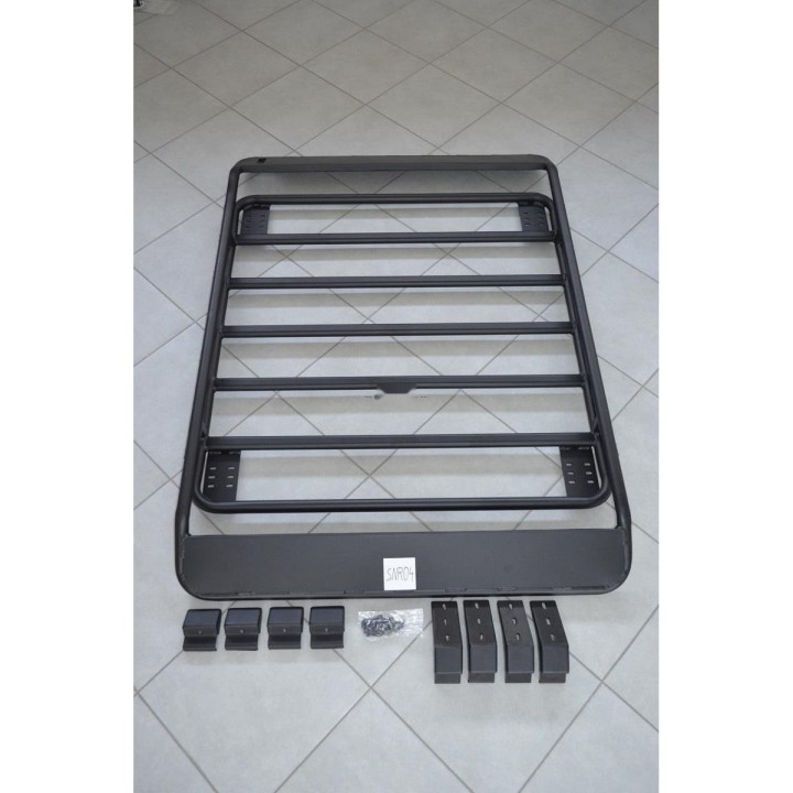 Bagażnik dachowy aluminiowy z relingami Snakeman 4WD — Suzuki Jimny (SNR04) - ujęcie 6