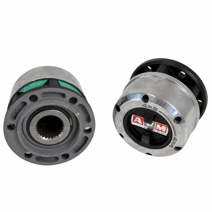 Ręczne sprzęgła piast AVM: - wzmocniona stalowa obudowa — KIA Sportage Rexton, KIA Bongo 4x4 (AVM460) - ujęcie 6
