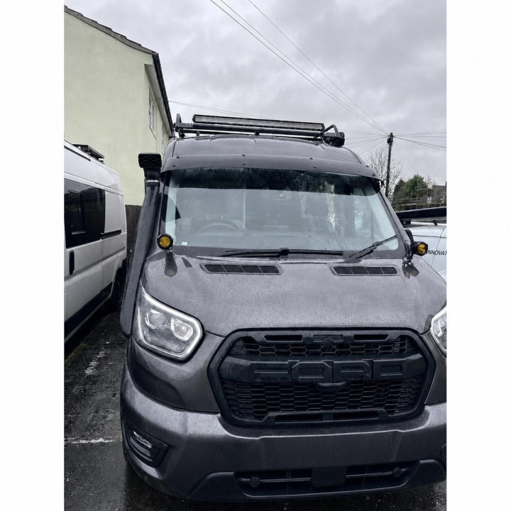 Snorkel Snakeman 4WD, prawa strona — Volkswagen T4, Mitsubishi L400 Delica, Hyundai H1 (SNSL400) - ujęcie 8