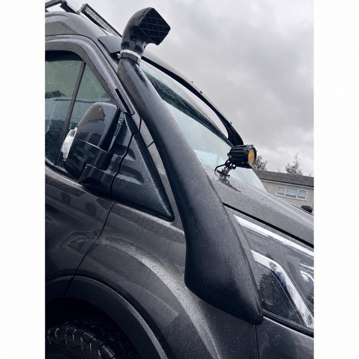 Snorkel Snakeman 4WD, prawa strona — Volkswagen T4, Mitsubishi L400 Delica, Hyundai H1 (SNSL400) - ujęcie 10