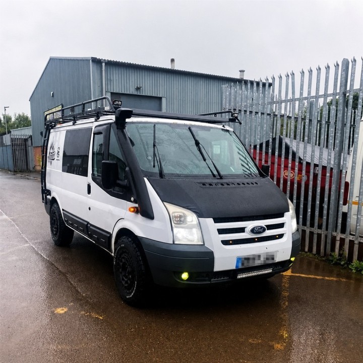 Snorkel Snakeman 4WD, prawa strona — Volkswagen T4, Mitsubishi L400 Delica, Hyundai H1 (SNSL400) - ujęcie 12