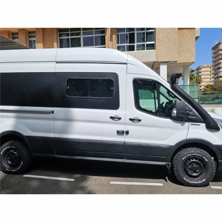 Snorkel Snakeman 4WD, prawa strona — Volkswagen T4, Mitsubishi L400 Delica, Hyundai H1 (SNSL400) - ujęcie 16