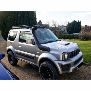 Snorkel Snakeman 4WD, prawa strona — Suzuki Jimny G13B (SNS29) - ujęcie 2