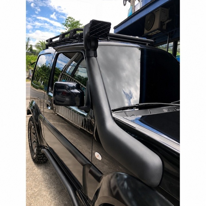 Snorkel Snakeman 4WD, prawa strona — Suzuki Jimny G13B (SNS29) - ujęcie 8
