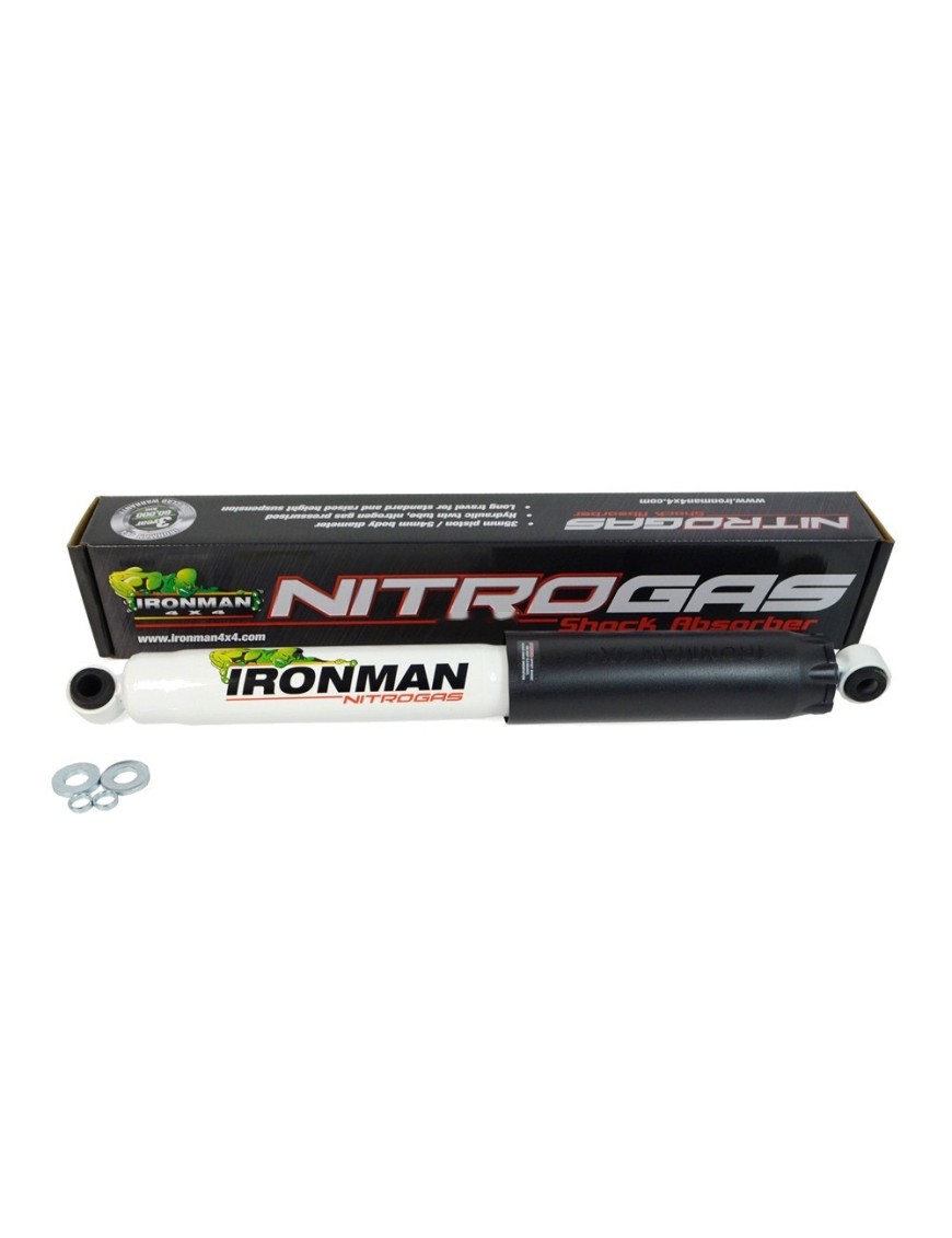 Amortyzator tylny Ironman 4x4 Nitro Gas, lift 2" — Fiat Fullback, Mitsubishi Triton MQ-MR L200 (12729GR) Amortyzator tylny Ironman 4x4 Nitro Gas, lift 2" — Fiat Fullback, Mitsubishi Triton MQ-MR L200 (12729GR)