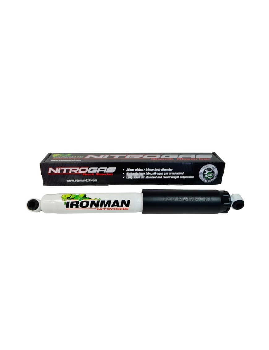 Amortyzator tylny Ironman 4x4 Nitro Gas Comfort, lift 2" — Fiat Fullback, Mitsubishi Triton MQ-MR L200 (12729GRC)