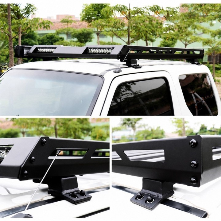 Aluminiowy bagażnik dachowy z oświetleniem LED Snakeman 4WD — Suzuki Jimny Profesjonalny bagażnik (SNR06) - ujęcie 11
