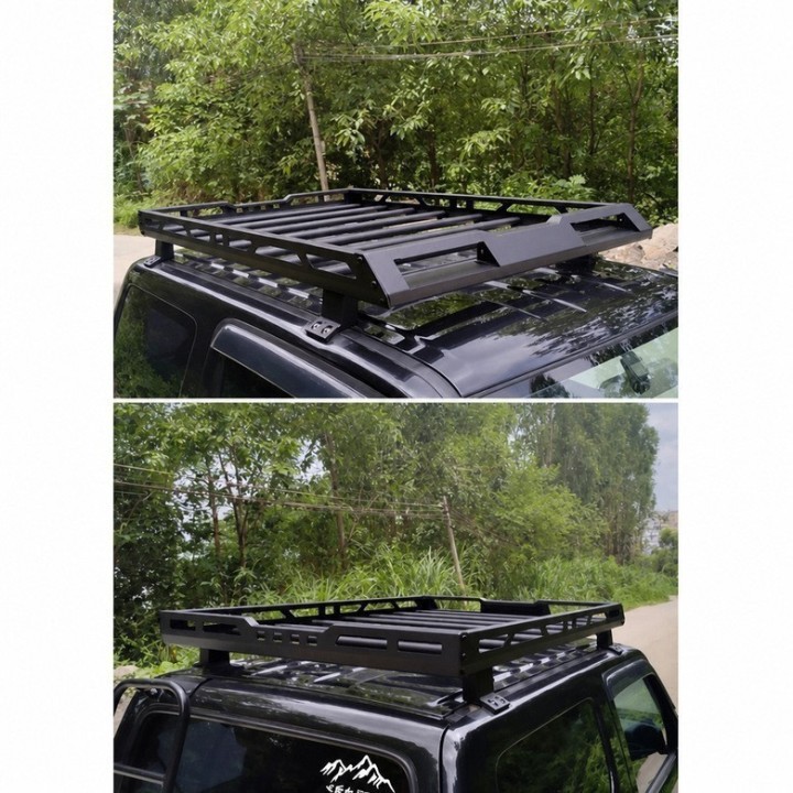 Aluminiowy bagażnik dachowy z oświetleniem LED Snakeman 4WD — Suzuki Jimny Profesjonalny bagażnik (SNR06) - ujęcie 13
