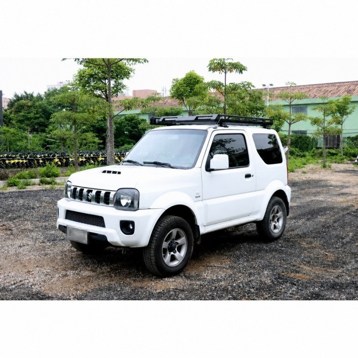 Aluminiowy bagażnik dachowy z oświetleniem LED Snakeman 4WD — Suzuki Jimny Profesjonalny bagażnik (SNR06) - ujęcie 15