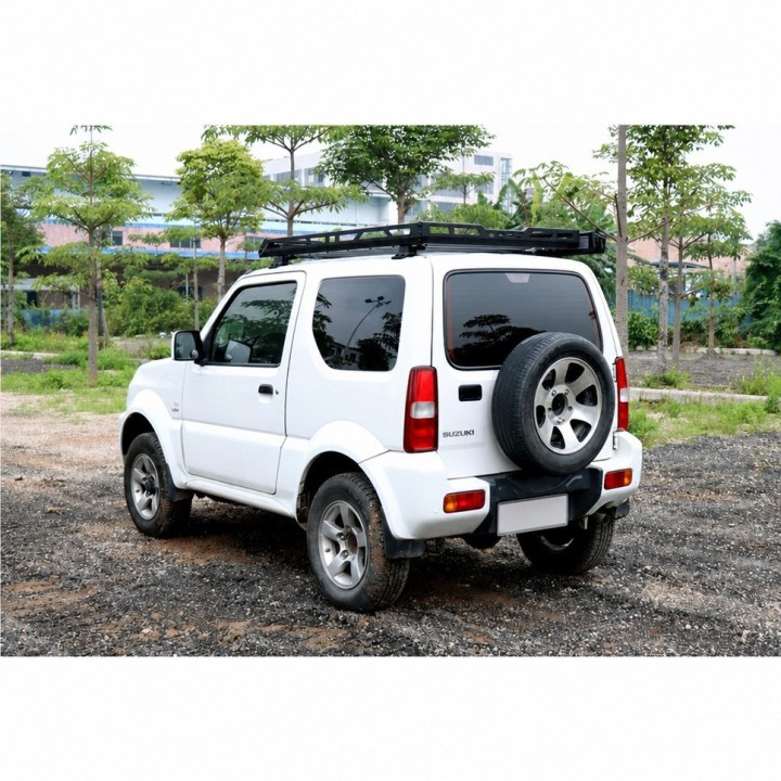 Aluminiowy bagażnik dachowy z oświetleniem LED Snakeman 4WD — Suzuki Jimny Profesjonalny bagażnik (SNR06) - ujęcie 19