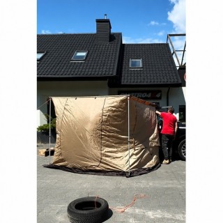 Ściany boczne do zadaszenia (rolety, markizy) 2x2m - bez podłogi. Snakeman 4WD (SNNAT2) - ujęcie 2