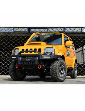 Stalowy przedni zderzak z płytą montażową wyciągarki snakeman 4WD — Suzuki Jimny (SNBF12) - ujęcie 7