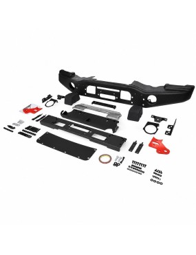 Aluminiowy przedni zderzak z płytą montażową wyciągarki Snakeman 4WD — Jeep Wrangler JK (SNBF06NL) - ujęcie 4