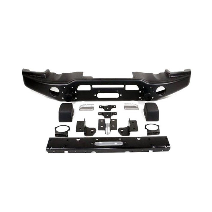 Aluminiowy przedni zderzak z płytą montażową wyciągarki Snakeman 4WD — Jeep Wrangler JK (SNBF06NL) - ujęcie 12