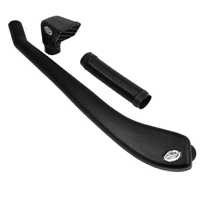 Snorkel Snakeman 4WD, prawa strona — Jeep Wrangler TJ (SNSTJL) - ujęcie 4