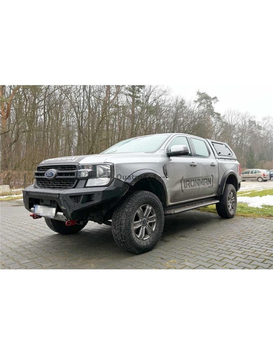 Stalowy przedni zderzak - RAID BAR ironman 4x4 — Ford Ranger Next Gen (BBR110) - ujęcie 2 Stalowy przedni zderzak - RAID BAR ironman 4x4 — Ford Ranger Next Gen (BBR110) - ujęcie 2
