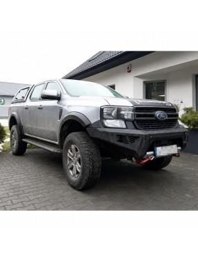Stalowy przedni zderzak - RAID BAR ironman 4x4 — Ford Ranger Next Gen (BBR110) - ujęcie 3