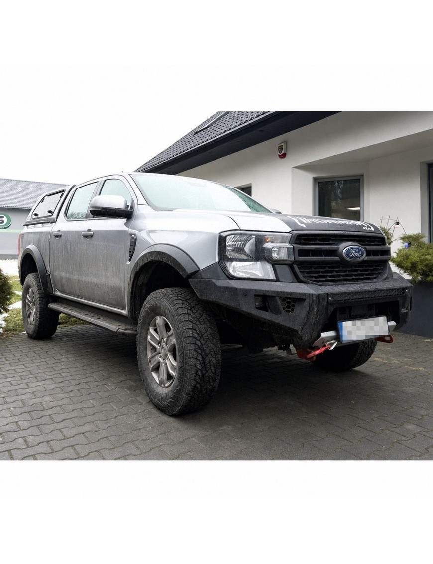 Stalowy przedni zderzak - RAID BAR ironman 4x4 — Ford Ranger Next Gen (BBR110) - ujęcie 3 Stalowy przedni zderzak - RAID BAR ironman 4x4 — Ford Ranger Next Gen (BBR110) - ujęcie 3