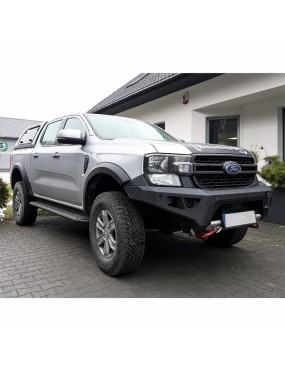 Stalowy przedni zderzak - RAID BAR ironman 4x4 — Ford Ranger Next Gen (BBR110) - ujęcie 5
